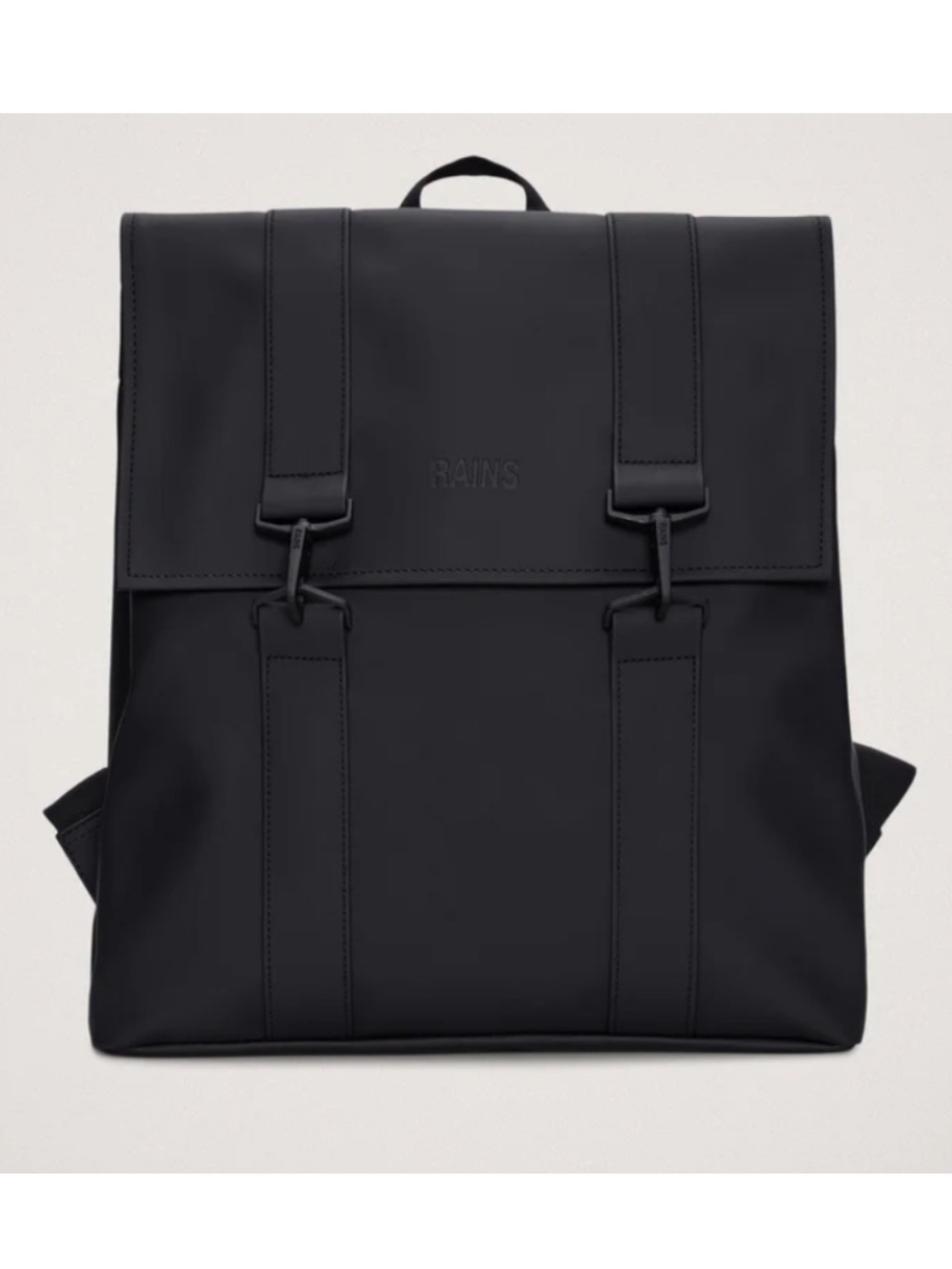 RAINS MSN Bag Waterproof Backpack Black